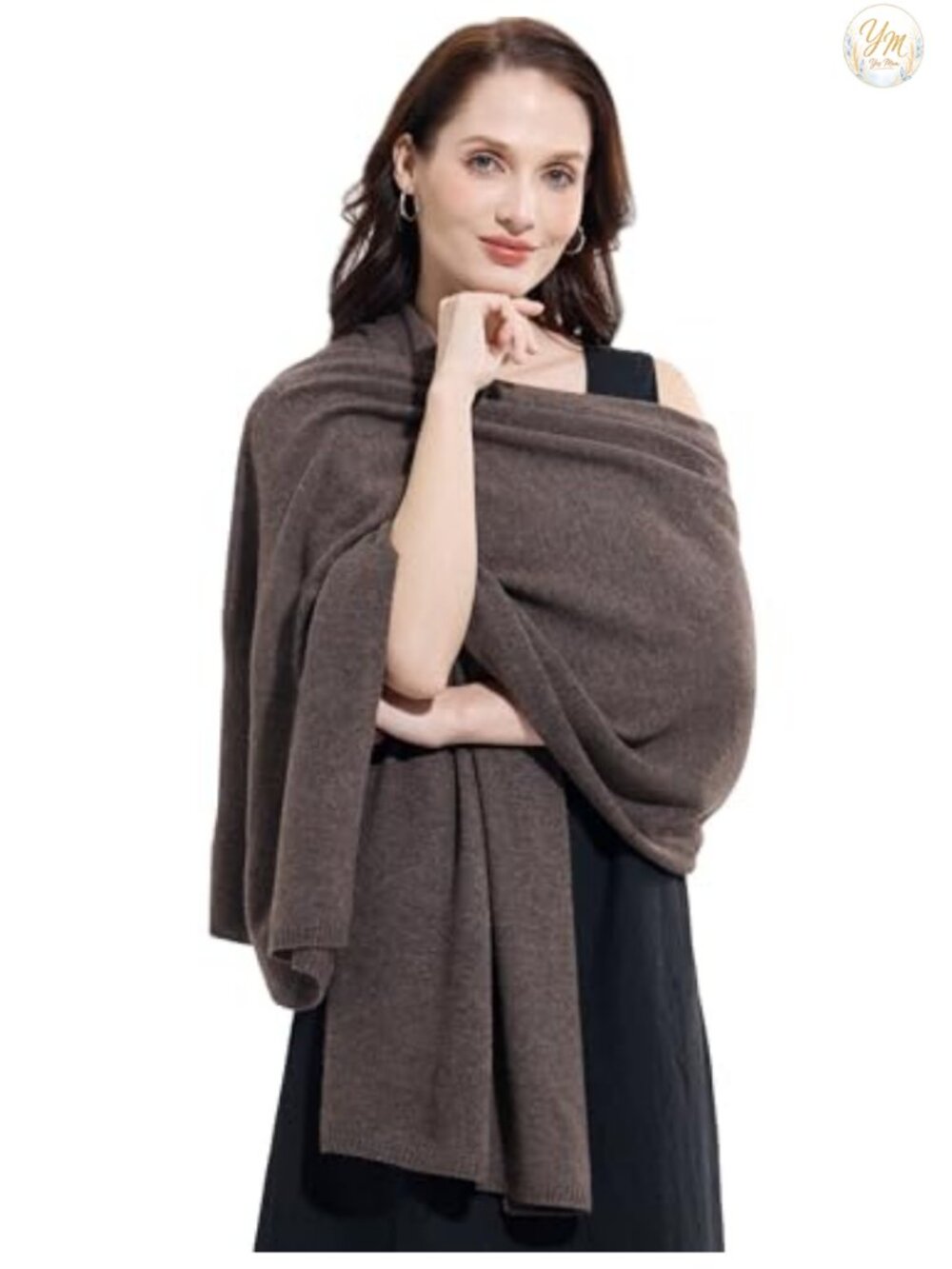 Soft Cashmere Blend Wrap Chic Scarf Stole for Women Wayfarer Travel Extra Large